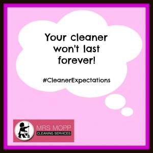 What To Expect From A Cleaner | Mrs Mopp UK